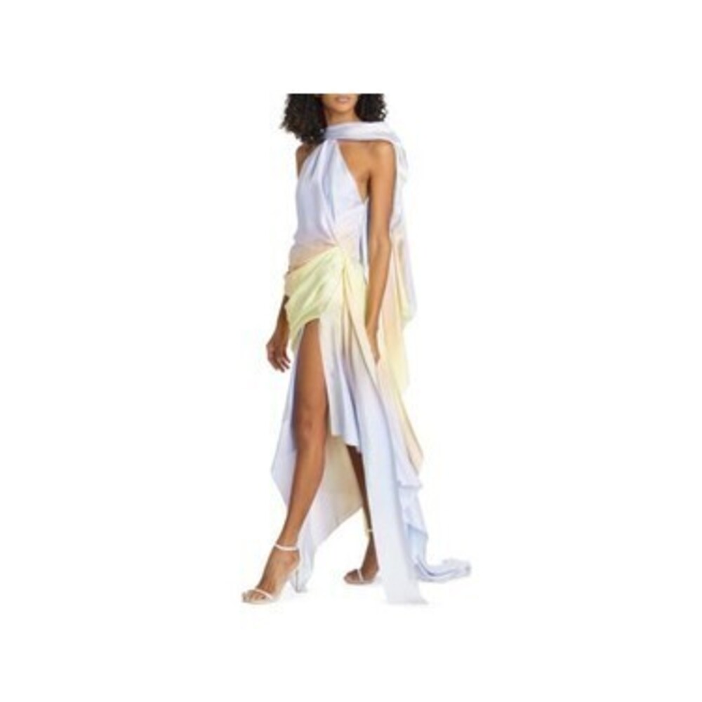 Zimmerman Harmony Silk Scarf Maxi-Dress